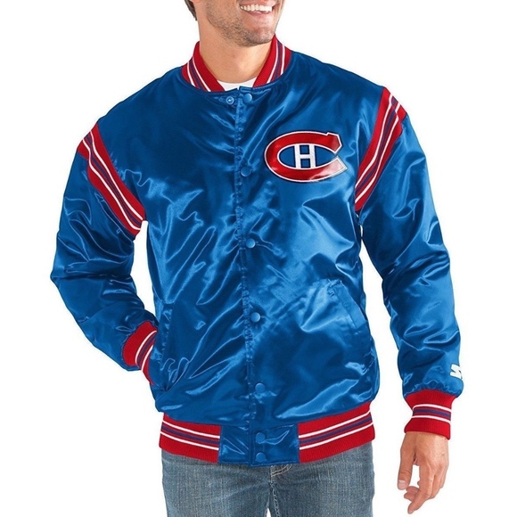 STARTER Other - Montreal Canadiens NHL STARTER Retro Satin Jacket